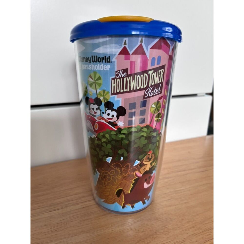 Walt Disney World Annual Passholder AP Tumbler 2025 Joey Chou Used Once!